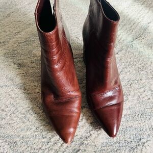 Ankle boots - leather, Size 8.5 / 39